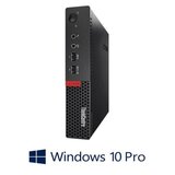 Mini PC Lenovo ThinkCentre M710q, i5-7400T, 8GB DDR4, 128GB SSD, Win 10 Pro